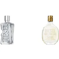 D by Diesel | Unisex | Parfum für Damen und Herren | Eau de Toilette | 100 ml + Diesel Fuel For Life Homme Eau de Toilette 50ML