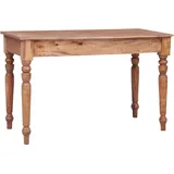 vidaXL Schreibtisch Altholz massiv Braun