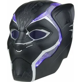 Marvel Hasbro Legends Series Black Panther elektronischer Premium Helm mit Lichtern und klappbaren Linsen, Rollenspielartikel, F3453, Multi