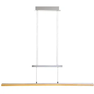 Elobra LED-Pendelleuchte Panama Holz Braun Eiche