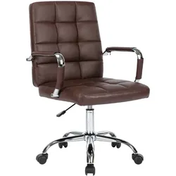 TPFLiving Bürostuhl Deal V1 Kunstleder Creme