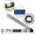 STAHLWERK Digitaler Winkelmesser DW-45 ST Aluminium Messbereich von 0-230 Grad