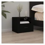 vidaXL Hängenachtschrank 50 x 36 x 40 cm Schwarz