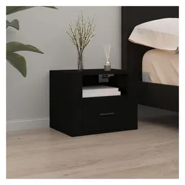 vidaXL Hängenachtschrank 50 x 36 x 40 cm Schwarz