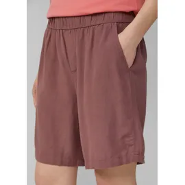 QS Leinenmix-Shorts Lila 34