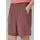 QS Leinenmix-Shorts Lila 34