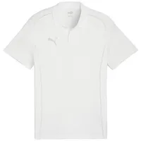Puma teamFINAL Casuals Herren Poloshirt, weiß - L