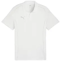 Puma teamFINAL Casuals Herren Poloshirt, weiß - L