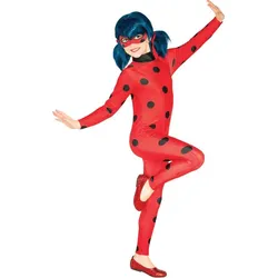 Miraculous Ladybug Lizenz Mädchenkostüm - XL