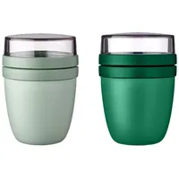 Mepal | Lunchpot Ellipse | Nordic Sage + Vivid