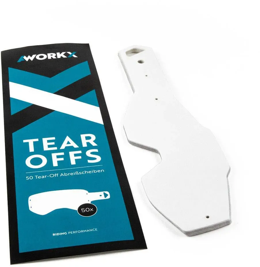 AWORKX TearOff 100% / FMF - transparent, 50 Stück