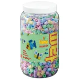 malte haaning plastic a/s, dänemark Hama Bügelperlen maxi Pastellmix 1.400 Stück Dose
