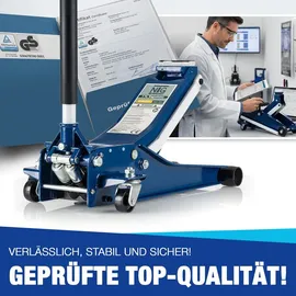 NTG Rangierwagenheber Stahl 75-505 mm blau