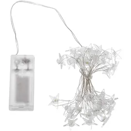 ideoon lights LED Sternen-Lichterkette 4,2 m warmweiß
