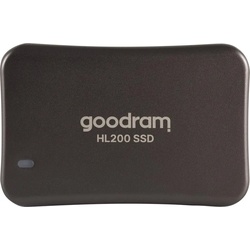 Goodram SSDPR-HL200-256 Externes Solid State Drive 256 GB Grau (256 GB), Externe SSD, Grau