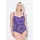 Ulla Popken Badeanzug Damen Blau 48