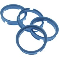 4X Zentrierringe 72,6 x 64,2 mm Hellbau Felgen Ringe Made in Germany