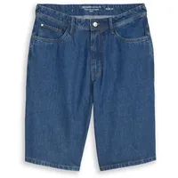 Tom Tailor DENIM Herren TTWAYLEN RELAXED Jeans Shorts, blau, Uni, Gr. XL