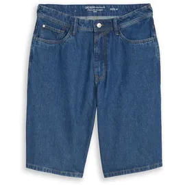 Tom Tailor DENIM Herren TTWAYLEN RELAXED Jeans Shorts, blau, Uni, Gr. XL