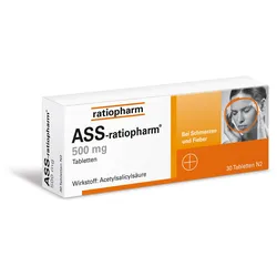 ASS ratiopharm 500mg