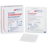 promedia a. ahnfeldt gmbh ROGG STERIWUND 10X10 8F STERILE KOMPRESSEN