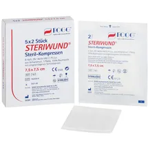 promedia a. ahnfeldt gmbh ROGG STERIWUND 10X10 8F STERILE KOMPRESSEN