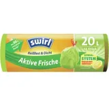 Swirl Müllbeutel 20 L grün, 12 Stück