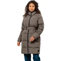 Jack Wolfskin Frozen Lake Coat W Daunenmantel, Cold Coffee,