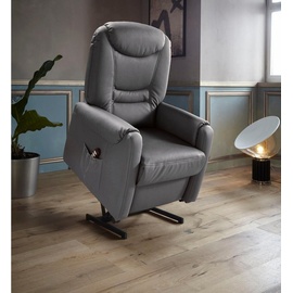sit&more TV-Sessel »Morten«, in Größe M, wahlweise mit Motor und Aufstehhilfe, grau