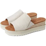 TOMS Diana Mule - Damen Schuhe Pantoletten - Natural, Größe:37 EU