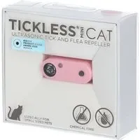 Tickless® Mini Chat Expulseur Ultrasonique Tique/Puce Rose Appareil 1 pc(s)