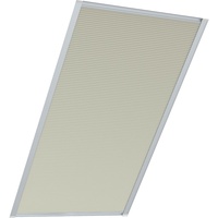 Roto Faltstore Linien-Beige F81, 74x103 cm (7/10), Manuell,R85 SR,Roto,weiße Schiene