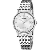 Festina Swiss Made F20019/1 Damenarmbanduhr - Silber Edelstahl Case SilberEdelstahl Band