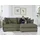 Home Affaire Eckcouch Cord 4-Sitzer Khaki