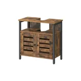 VASAGLE BBC901B01, Badezimmerwaschtisch , Waschbeckenschrank