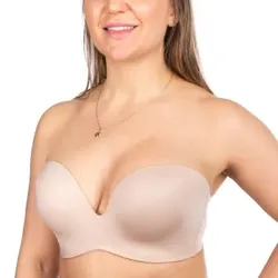 Wonderbra BH Ultimate Silhouette Micro Strapless Haut G 90 Damen
