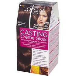 L’Oréal Paris, Haarfarbe, Creme Gloss Coloring cream no. 525 Chocolate Mousse