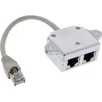 InLine 69932A ISDN Port-Doppler, 1x RJ45 Stecker an 2x