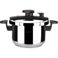 Magefesa Astra 4, Pfanne – Schnellkochtopf 4L, Edelstahl 18/10, Energieeffizient, Komfortabler Und Einfacher Verschluss, Gesundes Kochen, Für Induktion Geeignet