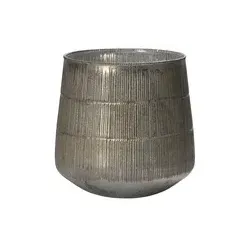 Windlicht Glas grau 651568015802 15x15cm