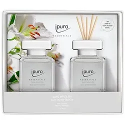 ipuro Raumduft ESSENTIALS white lily blumig 2x 50 ml, 2 St.