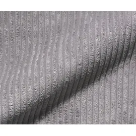 DeLife Drehstuhl Zoa-Flex Cord Silbergrau Fußkreuz Graphit 360° drehbar Wippfunktion Taschenfederkern, Esszimmerstühle