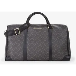 Henkeltasche VALENTINO BAGS "HAND DUFFER BAG LADY RE", Damen, Gr. B/H/T: 50cm x 28cm x 29cm, schwarz (nero, multicolor), Polyurethan, Taschen