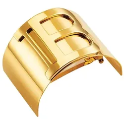 Balmain Hair Gold Plated Clip Logo Haarclips 