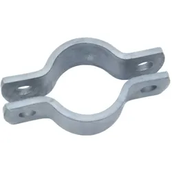 Rohrschelle nach DIN 3567 Form A verzinkt, Durchmesser (innen):407 mm