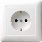 Gira Schuko-Steckdose Weiß 1 St.