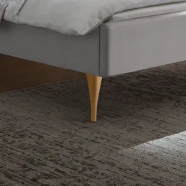 Hasena Polsterbett Tamara Farbe: Eiche bright, geölt, Bezugsfarbe: Pepe grey, verschiedene Größen