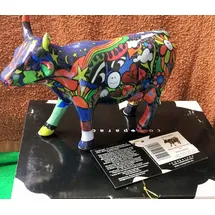 Cowparade Moosy in the Sky with Diamonds Medium