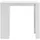 [en.casa] Bartisch Kouvola 110 x 50 x 103 cm Weiß