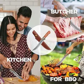 luxuskollektion Feder Messer Steakmesser Japanisch Kochmesser Ausbeinmesser